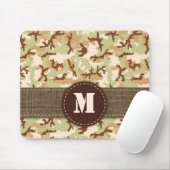 Tapis De Souris Camouflage du désert (Avec souris)