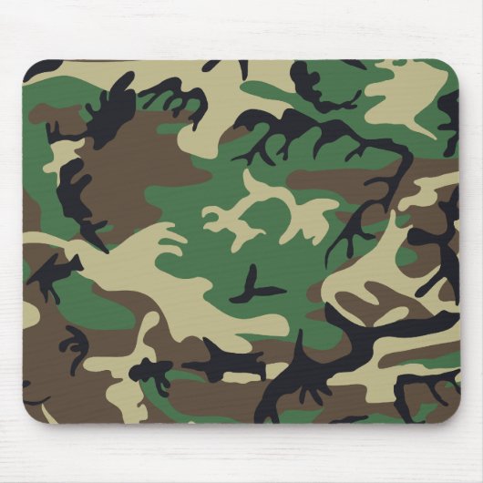 Tapis De Souris Camouflage militaire (Devant)