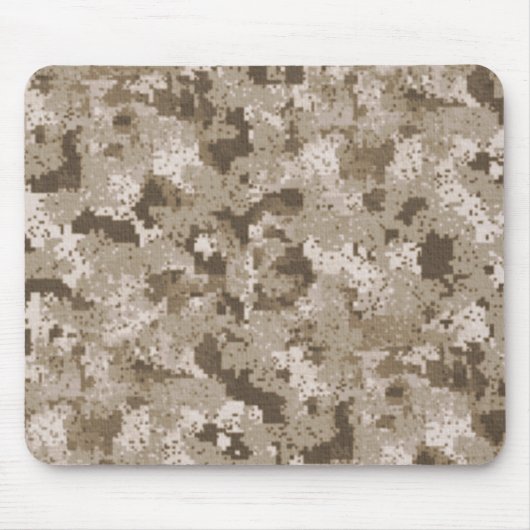 Tapis De Souris Camouflage Mousepad de Digitals de désert (Devant)