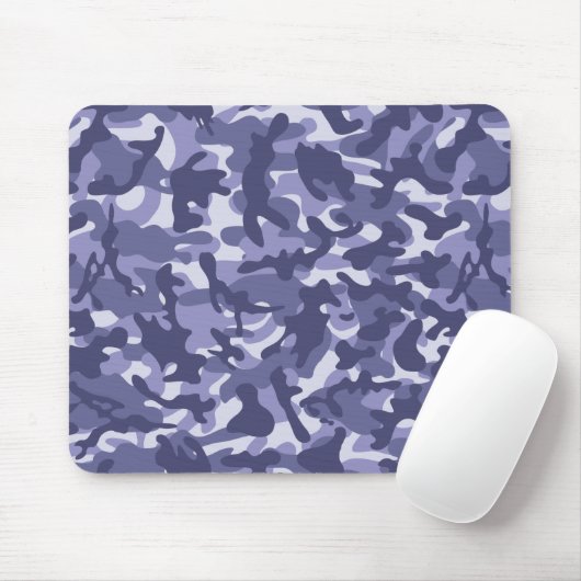 Tapis De Souris Camouflage Navy Violet (Avec souris)