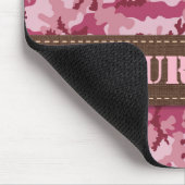 Tapis De Souris Camouflage rose (Coin)