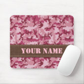 Tapis De Souris Camouflage rose (Avec souris)
