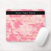 Tapis De Souris Camouflage Rose, Camouflage, Militaire, Armée (Avec souris)
