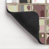 Tapis De Souris Camouflage rose Mousepad multicolore (Coin)