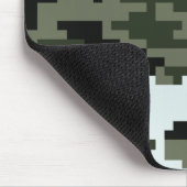 Tapis De Souris Camouflage urbain numérique à 8 bits / Camo (Coin)
