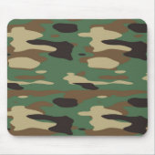 Tapis De Souris Camouflage vert Mousepad (Devant)