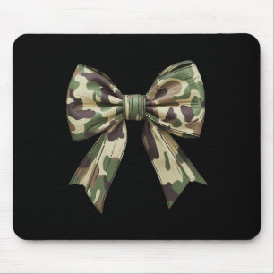 Tapis De Souris Camouflage Vieux Camo Bow Camo Coquette Chasse aux