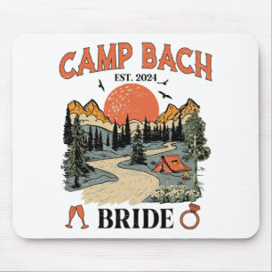 Tapis De Souris Camp Bach Mariée Randonnée Camping Enterrement de