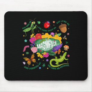 Tapis De Souris Camp d'été chrétien religieux Vbs 2025 magnifié