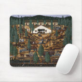 Tapis De Souris Camp du journal de la souris (Avec souris)