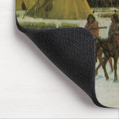 Tapis De Souris Camp Sioux à Wounded Knee par John Hauser (Coin)