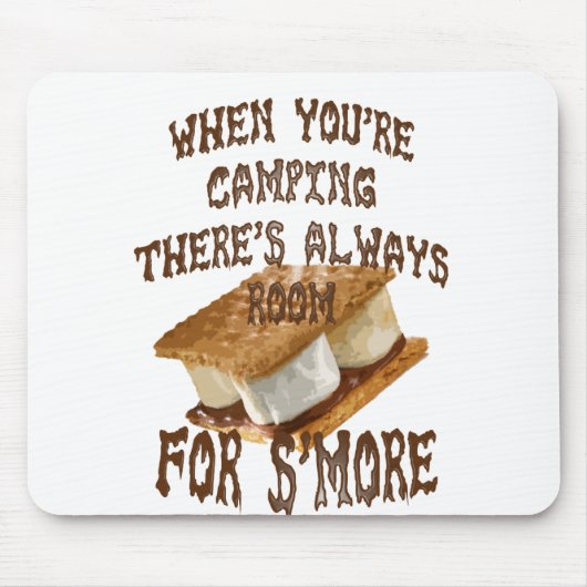 Tapis De Souris Camp Smores (Devant)