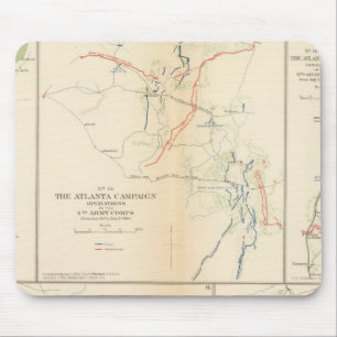 Tapis De Souris Campagne Petersburg, Virginie, Atlanta