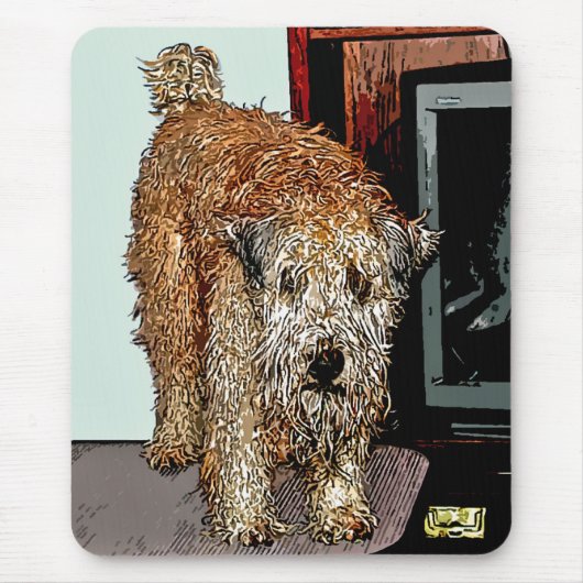 Tapis De Souris Camper malheureux (Devant)