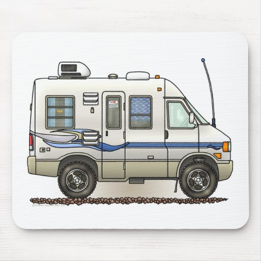 Tapis De Souris Campeur rv de Winnebago de Rialta (Devant)