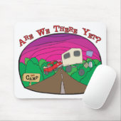 Tapis De Souris Camping amusant (Avec souris)