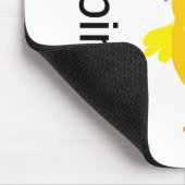Tapis De Souris Camping Chick (Coin)