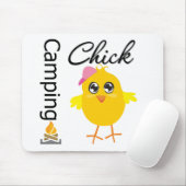Tapis De Souris Camping Chick (Avec souris)