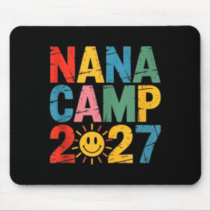 Tapis De Souris Camping de Nana 2027 vacances familiales équipage