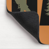 Tapis De Souris Camping extérieur papa heureux camper (Coin)