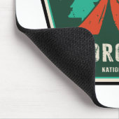 Tapis De Souris Camping forestier national du Coronado (Coin)