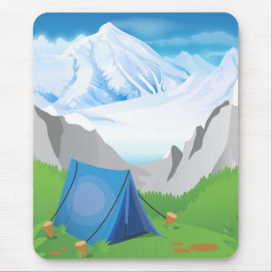 Tapis De Souris Camping - Nuit
