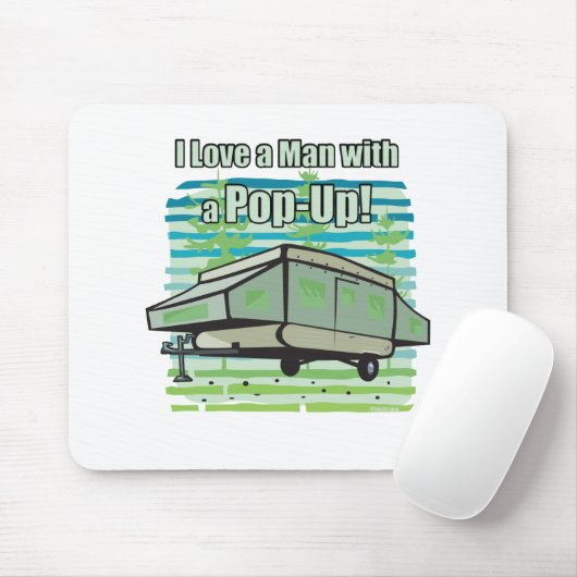 Tapis De Souris Camping PopUp (Avec souris)