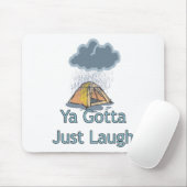Tapis De Souris Camping sous la pluie (Avec souris)