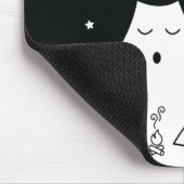 Tapis De Souris Camping sur un volcan endormi (Coin)