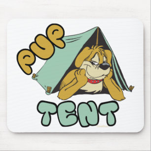 Tapis De Souris Camping Tente Pup