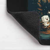 Tapis De Souris Camping Vibes Automne Rétro Automne Femmes Hommes  (Coin)