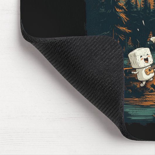 Tapis De Souris Camping Vibes Automne Rétro Automne Femmes Hommes  (Coin)