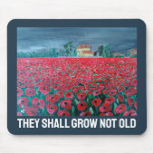 Tapis De Souris Campo de Amapolas Painting by Alfred Fox (Devant)