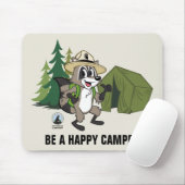 Tapis De Souris Campout américain de Rick | de garde forestière (Avec souris)