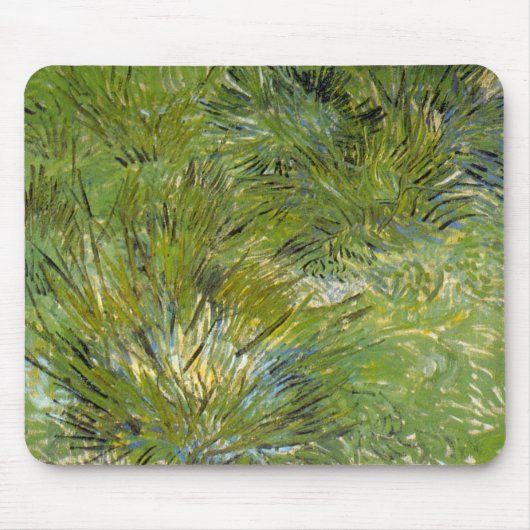 Tapis De Souris Camps d'herbe par Vincent van Gogh (Devant)
