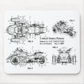 Tapis De Souris Can Am Spyder, US Patent Application Mousepad (Devant)