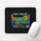 Tapis De Souris Can I Lick It Periodic Table Chart Science Teacher (Avec souris)
