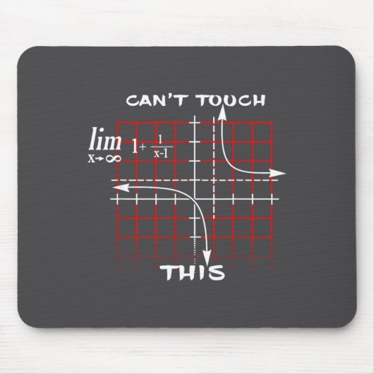 Tapis De Souris Can T Touch This Equation Math Funny Gift (Devant)