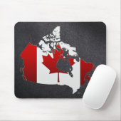 Tapis De Souris Canada : Carte (Avec souris)