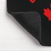 Tapis De Souris Canada Drapeau Canadien Logo Feuille d'Érable Rand (Coin)