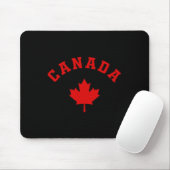 Tapis De Souris Canada Drapeau Canadien Logo Feuille d'Érable Rand (Avec souris)