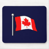 Tapis De Souris Canada : Drapeau du Canada mousepad (Devant)