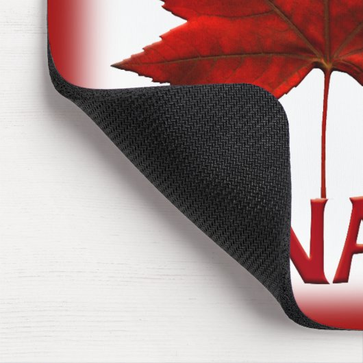 Tapis De Souris Canada Mousepad Red Canada Maple Leaf Mousepad (Coin)