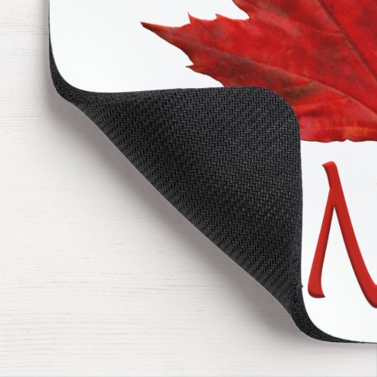 Tapis De Souris Canada Mousepad Red Canada Maple Leaf Mousepad (Coin)