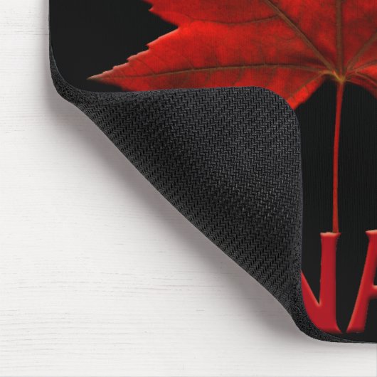 Tapis De Souris Canada Mousepad Red Canada Maple Leaf Mousepad (Coin)