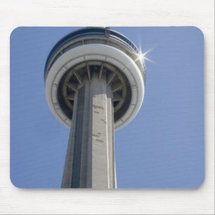 Tapis De Souris Canada, Ontario, Toronto. Haut de la Tour CN avec