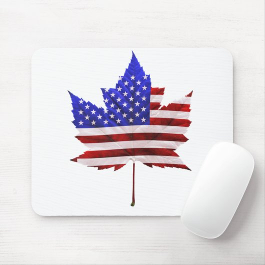 Tapis De Souris Canada USA Souvenir (Avec souris)