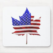 Tapis De Souris Canada USA Souvenir (Devant)