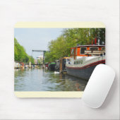 Tapis De Souris Canal à Amsterdam (Avec souris)