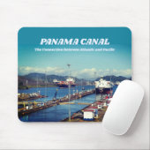 Tapis De Souris Canal de Panama (Avec souris)